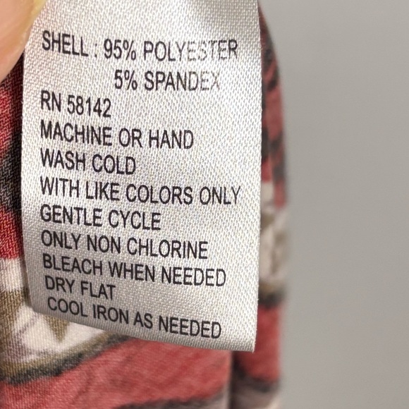 London Times Maxi Dress Tribal Boho - size 4 - Picture 8 of 9